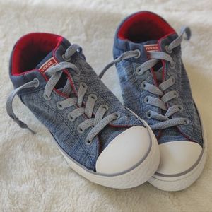 Like New: Converse All Star High Street Navy Sneaker Kids (Junior) 5